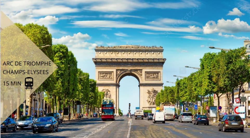 Tour Eiffel/Luxury Apartment N°6 Париж Екстериор снимка